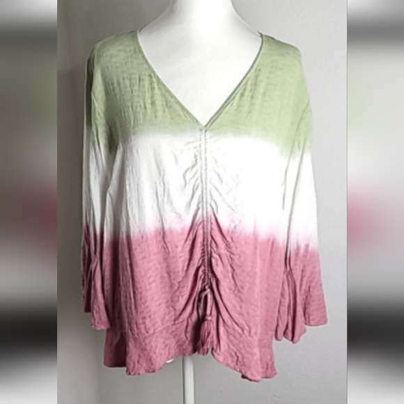 Cato Tops - Cato 26/28 Blouse Tie-dye